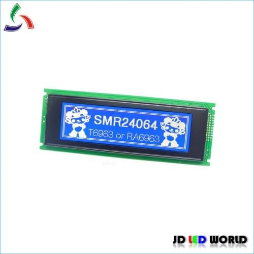 24064 LCD 24064 LCM 240*64 180*65mm Controller T6963 or RA6963