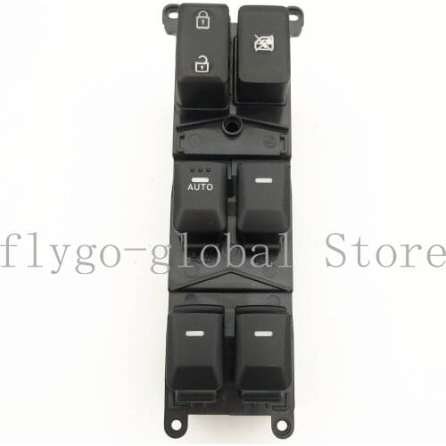 4Door) 2012-2015 93570-1W155 Car Electric Power Window Lifter Switch Front Left For Kia Rio