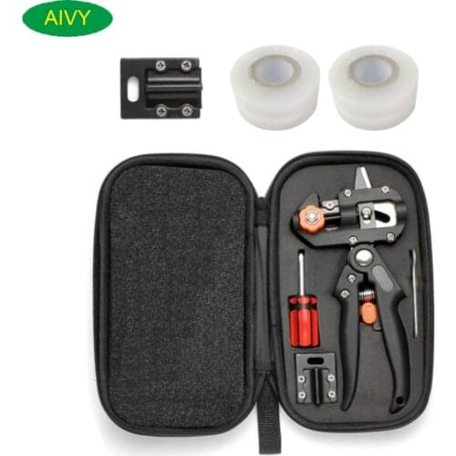 AIVY 1Set Fine Professional Fruit Tree Grafting Scissors Folding Grafting Knife Seedling Grafting Film Gardening Hand Tools