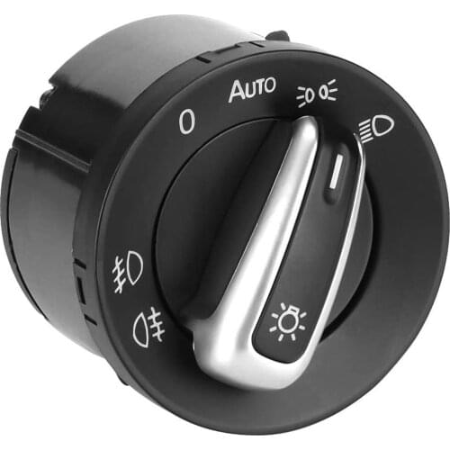 AUTO Headlight Switch Control Headlamp Fog Light Integrated Switches For VW Eos Touran Tiguan Passat CC Jetta MK5 Golf 5ND941431