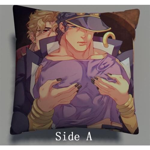 Jojos Bizarre Adventure Anime Two Side Pillowcases Hugging Pillow Cushion Case Cover Otaku Cosplay Gift New 569