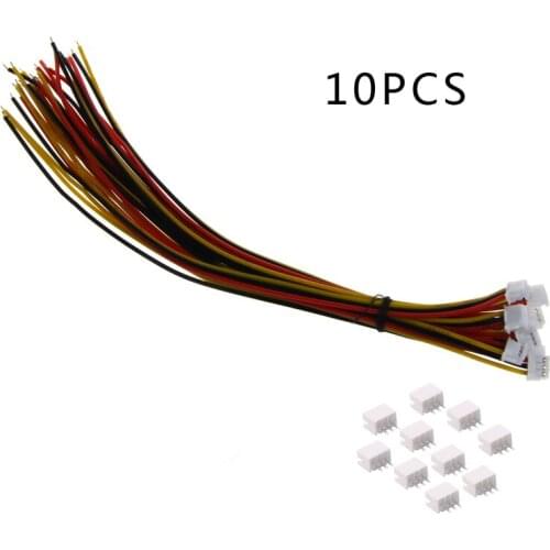 JST 1.5mm ZH 3-Pin Female Connector with Wire and Male connector x 10 SETS