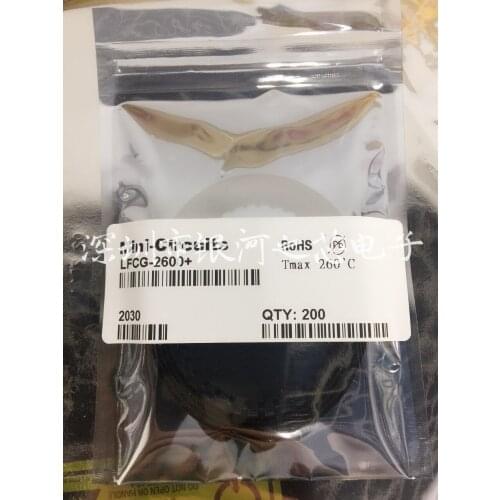 LFCG-2600+ LTCC Low Pass Filter, DC - 2600 MHz, 50Ω