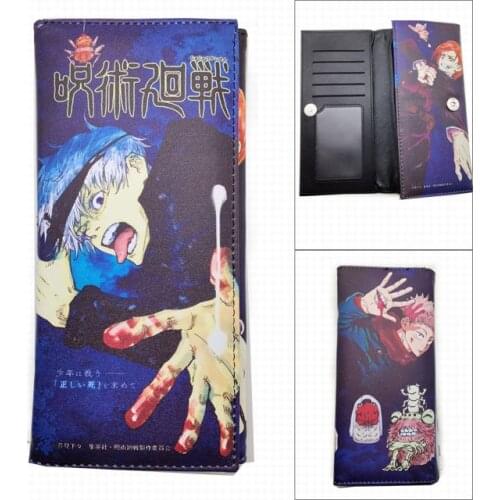 LISM Jujutsu A253235 Fashion Anime Wallet Bags Wallets Coins Casual Purses Card Unisex Gifts Birthday