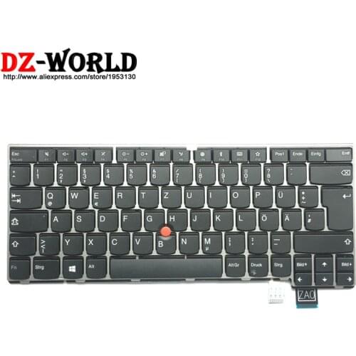 New/Orig GR DE German Keyboard for Lenovo Thinkpad T460S S2 13 S2 2nd 13 2nd Tastatur Non Backlit 01EN817 SN20L85164 01EN776