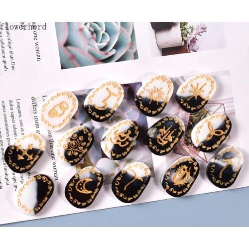 DIY Resin Molds Rune Pendant Table Jewelry Silicone Mold Keychain Mold Cake Decorating Chocolate Mold Soap Molds Fondant Tools