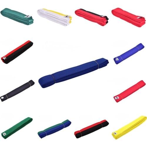 Taekwondo Belt Karate New High Quality Durable Comfortable Double Wrap Belt Professional Martial Arts