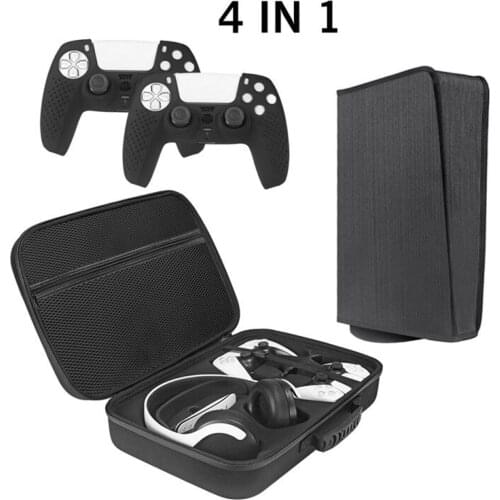 Dust Proof Cover For PS5 Accessories Console Headphones Storage Bag For PS5 Gamepad Console PlayStation 5 Controller Accessories