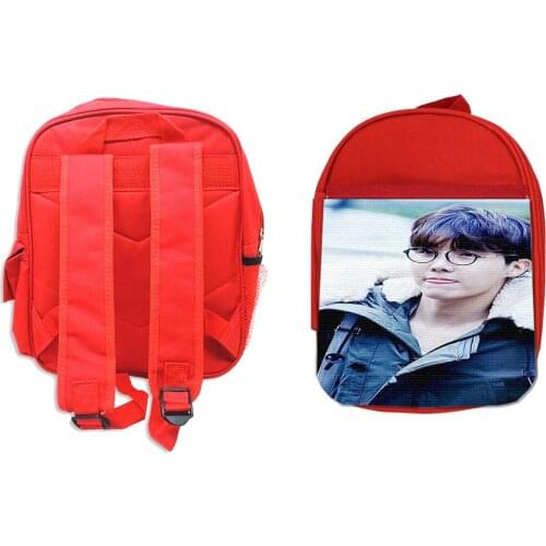 MERCHANDMANIA PACK red backpack and case BTS JHOPE MAP OF THE SOUL school material kids personalized offer
