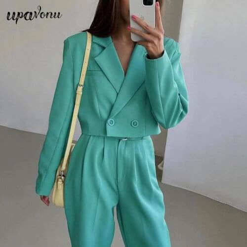 Женские офисные брючные костюмы UpAvonu China At AliExpress