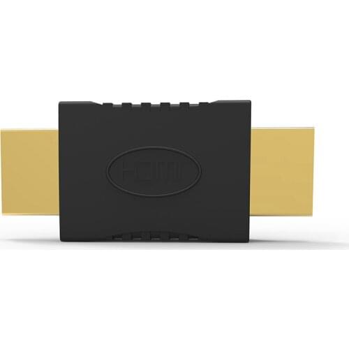 High quality HDMI to HDMI male to Male Coupler Connectors EXtender Adapter Converter For HDTV Laptop Projector 500pcs/lot