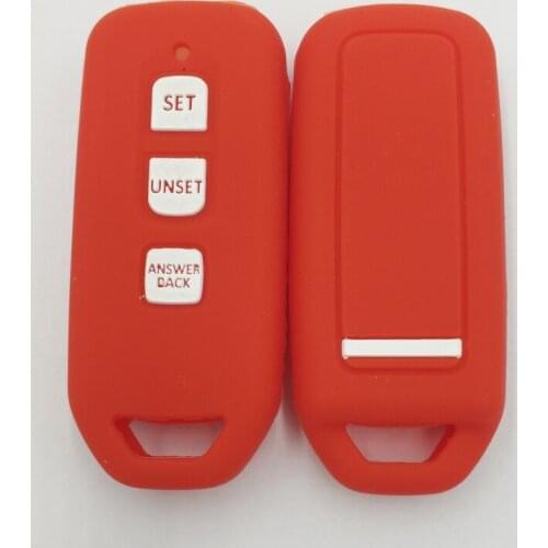 2PC High quality silicone(food grade) cover for auto keys suit to HOnda motorcycle