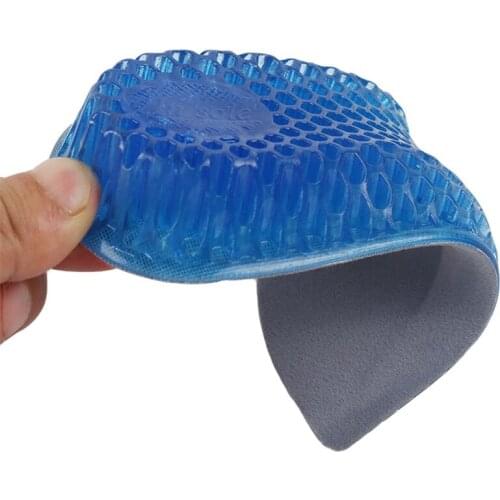 1 Pair Hot Selling Durable Fashion Comfy Unisex Women Men Silicone Gel Lift Height Increase Shoe Insoles Heel Insert Pad