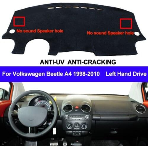 For Volkswagen Beetle A4 1998-2010 Left/Right Hand Drive 1PC Car Dashboard Mats Cover Sun Shade Dashboard Cover Capter