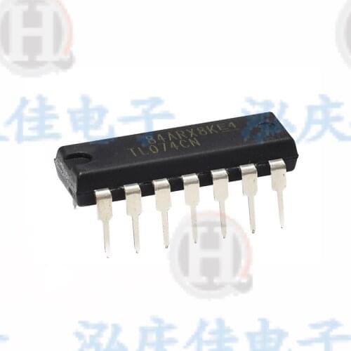 10PCS/LOT TL074CN DIP-14 TL074 DIP14 Operational Amplifier IC 100%NEW