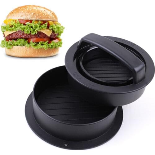 ABS Hamburger Maker Hamburger Press Round Shape Non-Stick Chef Cutlets Hamburger Meat Beef Grill Burger Press Patty Maker Mold