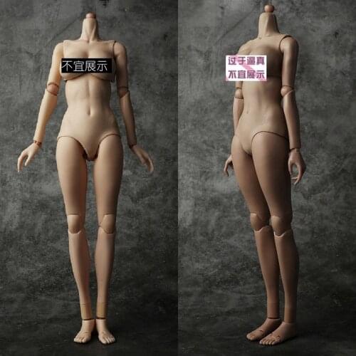 Haoxuantoys 1/6 Female Soldier Soft Hungarian Semi-encapsulated Female Body Joint Movable Art Painting Model in Stock