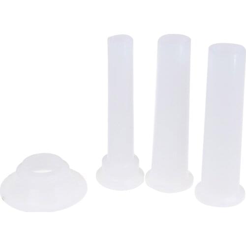 3Pcs Good Quality 5# Plastic Sausage Filling Stuffing Tube For Handmade Meat Grinder Stuffer