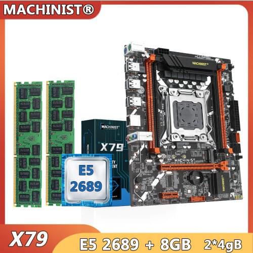 X79 desktop motherboard LGA 2011 set kit with Intel xeon E5 2620 processor and 8G(2*4G) DDR3 RAM memory mainboard X79 V2.72A