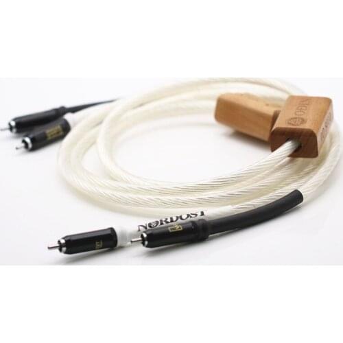 Nordost ODIN 2 fever audio RCA signal cable double lotus sterling silver audio cable CD amplifier tube cable