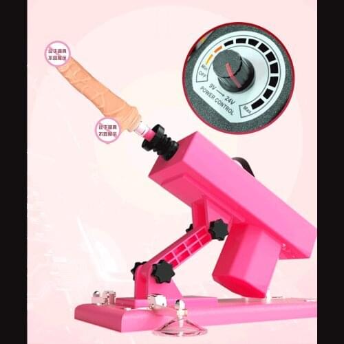 New Upgrade Automatic Telescopic Sex Machine Female Masturbation Pumping Gun With Dildo Attachments For Women Sex Products