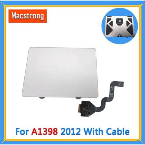 Tested Original Retina 15" A1398 Touchpad for MacBook Pro Retina Replacement A1398 Trackpad Touchpad With Cable 821-1610-02 2012