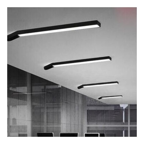 Simple personality office ceiling lamp long strip originality LED modern balcony corridor lighting for bedroom living roo