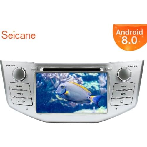 Seicane Android 8.0 7" Car Radio For Lexus RX 400h RX 330 RX 350 RX 300 Toyota Harrier 2Din GPS Navigation Multimedia Player