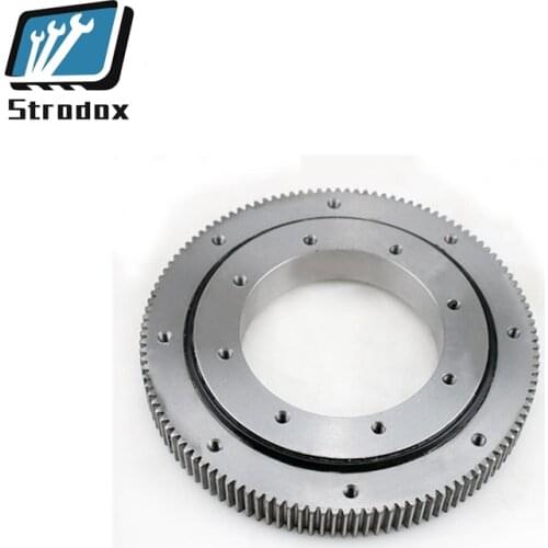 Ball slewing ring bearing external teeth four point contact external gear bearing turntable rotation 011.10.100 011.10.120