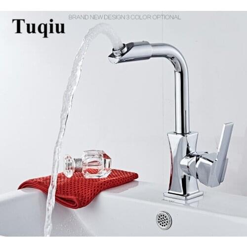 Vidric Basin Faucets Rose Gold/Gold/Chrome Bathroom Sink Faucets Single Handle Hot Cold Wash Mixer Water Tap WC Cock Torneira B