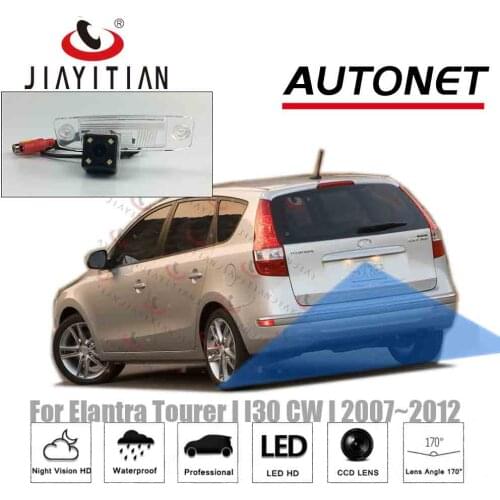 JiaYiTian Rear camera For Hyundai Elantra Tourer I30 CW I 2007 2008 2009 2010 2011 2012 CCD Night Vision Backup reverse camera
