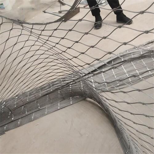 Stainless Steel Playground Safety Netting Prevent Children Falling From Height