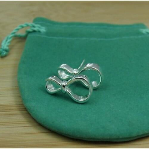 925 Sterling Silver 8 Font Shape Stud Earring For Women Fashion Charm Wedding Engagement Party Jewelry Gift