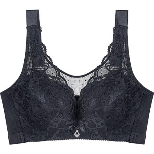 Sexy lace lingerie bralette vest full cup brassiere plus size bras for women 36 38 40 BCD cup top bh wireless floral underwear