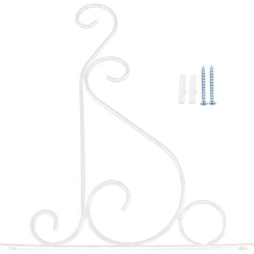 1PC 25X21CM Metal Plant Bracket Hanger Plants Wall Hanging Hook For Home Garden Planter Balcony Decoration