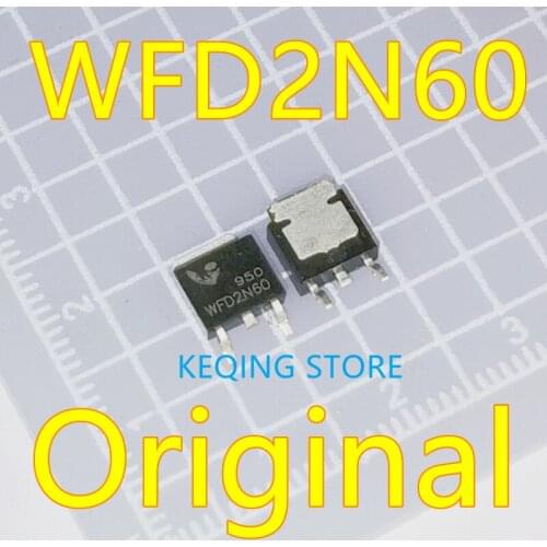 10pcs WFD2N60 2N60 original