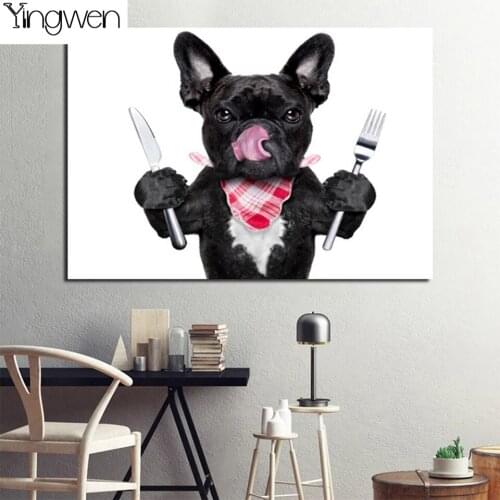 5d Diamond Painting French Bulldog Diy Full Diamond Embroidery Dog Cross Stitch Diamond Mosaic Painting By Numbers Wall Sticker
