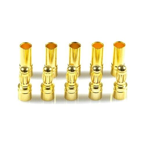 Tarot 3.5MM banana / 5 pairs loaded TL10149