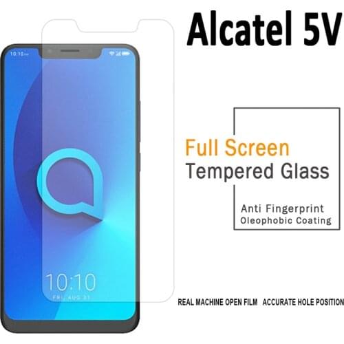 Alcatel 5V 5 V Case Tempered Glass 9H Toughened Mobile Phone Screen Protector Film For Alcatel 5V 6.2" Phone Funda Glass Cover