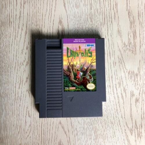 Crystalis - 72 pins 8bit game cartridge