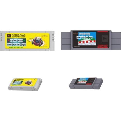 Retroflag SUPERPi CASE-J/CASE-U Cartridge with Coolling Fan+Heatsink for Raspberry Pi 3B Plus (3B+)/3B