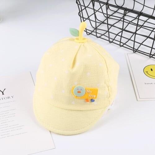 Cute Baby Hats for Boys Girls Cotton Newborn Cap Fashion Warm Hat with Elastic Strap (Suit for 0-6 Months Babies)