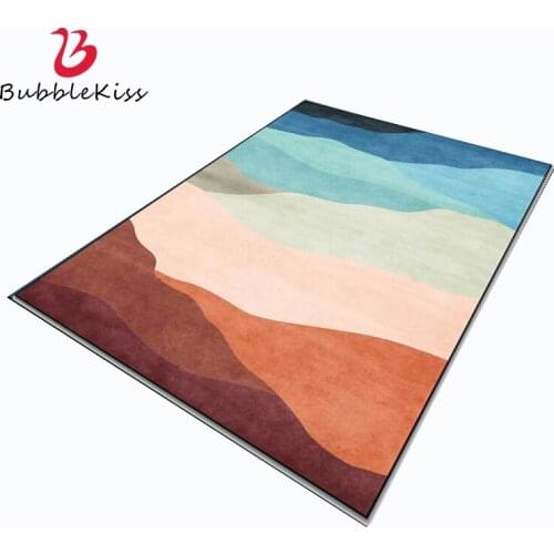 Bubble Kiss Modern Living Room Carpet Color Candy Color Bedside Area Rugs For Bedroom Decor Carpets Children Room Soft Floor Mat