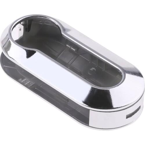 Plastic Cars Remote Key Fob Shell Case Cover Replacement for Fiat 500