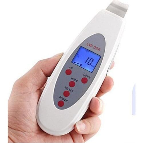 Portable Face Skin cleaner Face care tool Anti-aging LCD Digital Dead Skin Removal Acne whitening nice gift LW-006