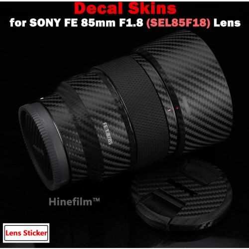 SEL85F18 / SONY85 1.8 Lens Vinyl Wrap Skins for Sony FE 85mm f/1.8 Skin Decal Protector Cover Film Sticker