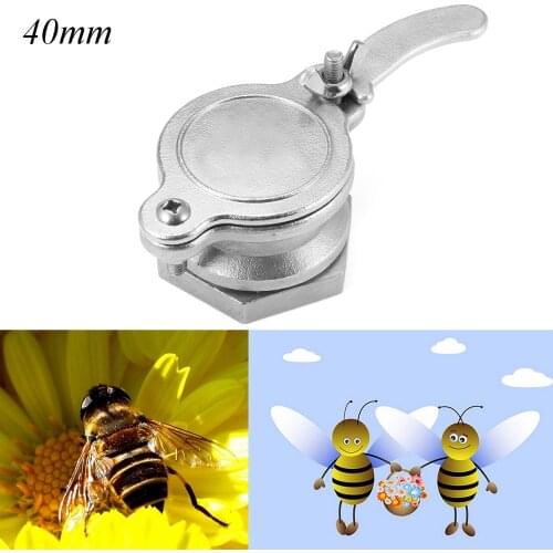 Silver Stainless Steel Honey Tap Honey Valve Honey Gate Beekeeping Tools Apiculture Bee Keeping Equipment Supplies
