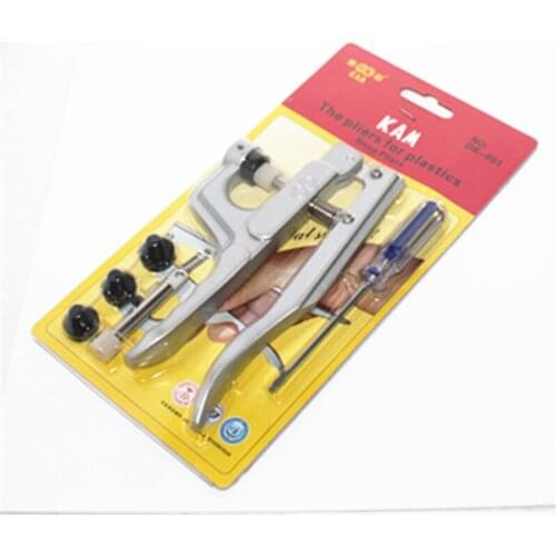 T3 / T5 / T8 Resin Plastic SnapFastener Installation ToolsTeamed Up With Button Clamp Pliers Hand Pressure Machine