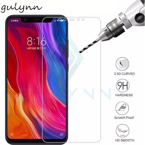 Tempered Glass For Xiaomi Redmi Note 6 5 7 9 T Pro 5 Plus Mi 8 A2 Lite A1 Poco F1 Transparent Screen Protector Toughened Film
