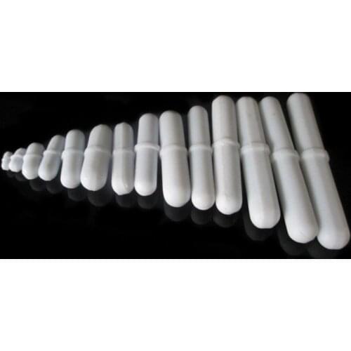 5pcs/lot Rod Stirring Bar Rotating PTFE Mixer Stirrer Plain Corrosion Resistant Spinbar Laboratory Magnetic Practical Research